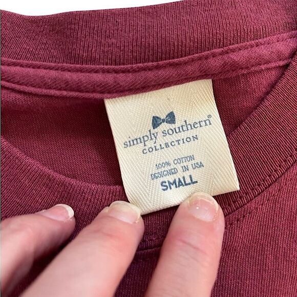 Simply Southern Let Your Light Shine Long Sleeve T-Shirt Women’s Small NWOT - Picture 3 of 9